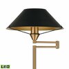 Elk Studio Arcadia 63'' High 1-Light Floor Lamp - Aged Brass - Includes LED Bulb S0019-9605-LED